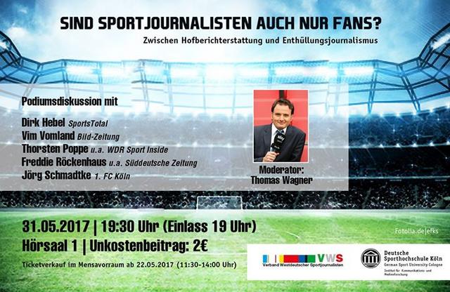 Zum Event "Sind Sportjournalisten auch nur Fans?"