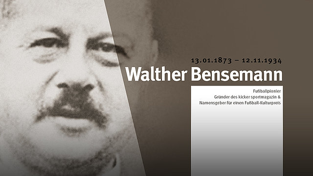 Zum Artikel "Walther Bensemann zum 150sten!"