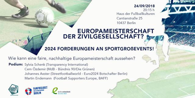 Zum Event "Europameisterschaft der Zivilgesellschaft?"