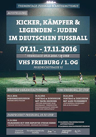 Zum Artikel: Thementage „Fußball und Antisemitismus“ in Freiburg