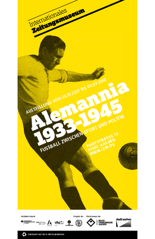 Zum Event "Alemannia 1933 bis 1945"