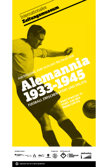 Zur Veranstaltung: "Alemannia 1933 bis 1945"
