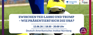 Zur Veranstaltung: "Zwischen Ted Lasso und Trump"
