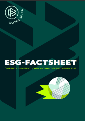 Zum Artikel: Gutes Spiel: DFB veröffentlicht ESG-Factsheet