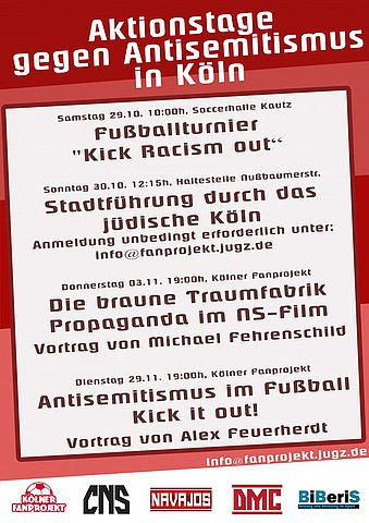 Zum Event "Antisemitismus im Fußball: Kick it out!"