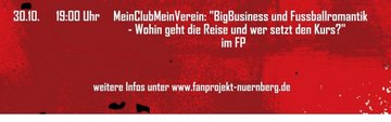 Zur Veranstaltung: "Big Business und Fußballromantik"
