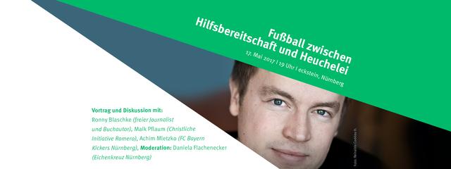 Zum Event "Fußball zwischen Hilfsbereitschaft und Heuchelei"