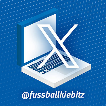 Link zur X-Seite der Akademie @fussballkiebitz