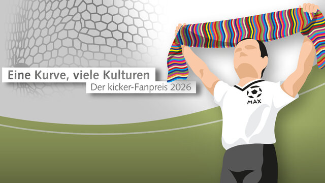 Zum Artikel: Bewerbungsfrist für den kicker-Fanpreis verlängert