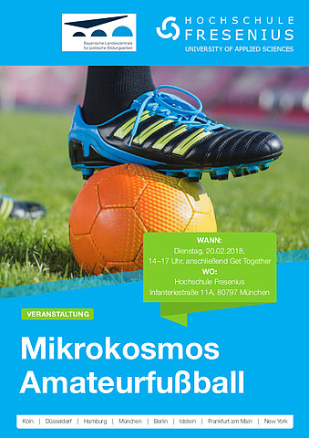 Zum Event "Mikrokosmos Amateurfußball"
