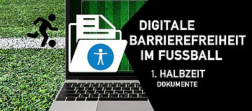 Zur Veranstaltung: "Digitale Barrierefreiheit im Fußball"