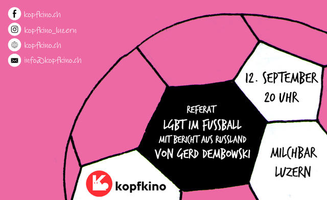 Zum Event "LGBT & Homophobie im Fussball"