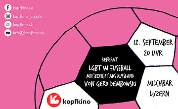 Zur Veranstaltung: "LGBT & Homophobie im Fussball"