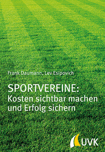 Buchcover: Sportvereine: Kosten sichtbar machen und Erfolg sichern von Lev Esipovich