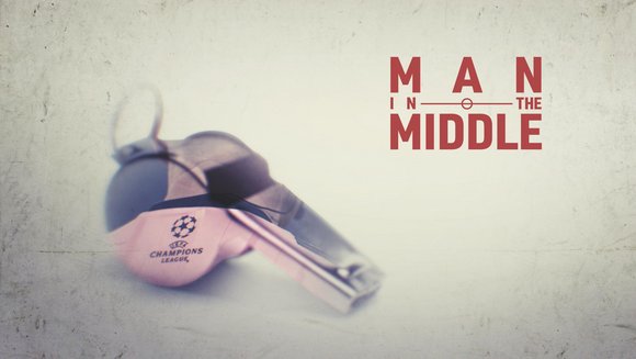 Plakat der UEFA.tv-Serie "Man in the Middle"