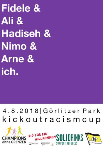 Zur Veranstaltung: "Kick Out Racism Cup 2018"