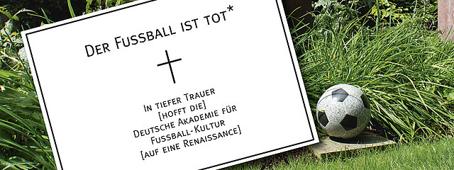 Zum Artikel: "Der Fußball ist tot"