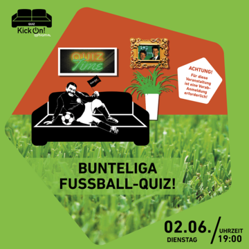 Zur Veranstaltung "Bunteliga Fußball-Quiz"