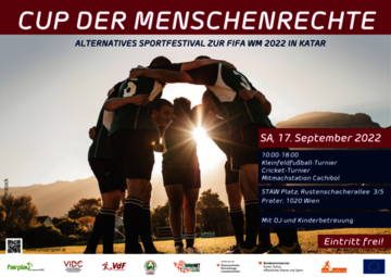 Zur Veranstaltung: "Cup der Menschenrechte"