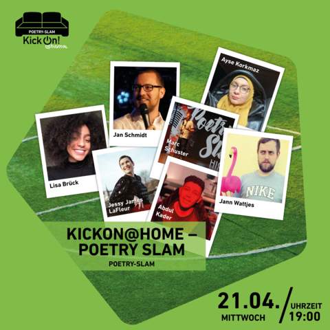 Zum Event "KickOn@Home - Poetry Slam"