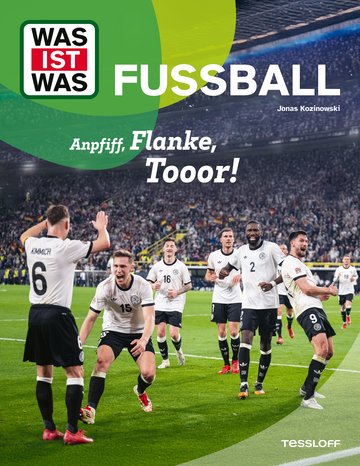 Buchcover: WAS IST WAS Fußball von Jonas Kozinowski