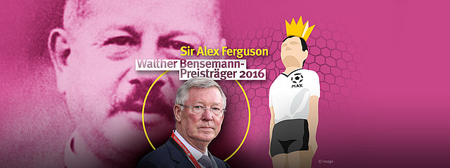 Zum Artikel: Walther-Bensemann-Preisträger 2016: Sir Alex Ferguson