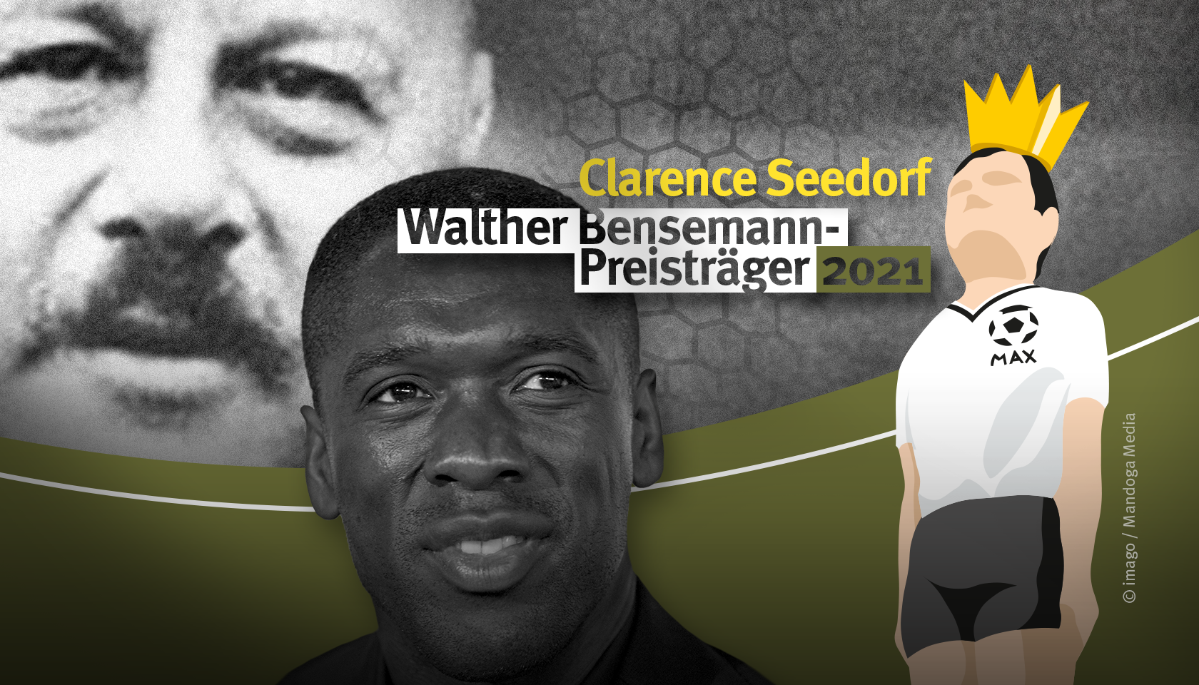 Walther-Bensemann-Preis an Clarence Seedorf