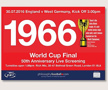 Zur Veranstaltung: "The 1966 World Cup Final"