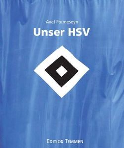 Zum Artikel: Unser HSV – Immer 1. Liga