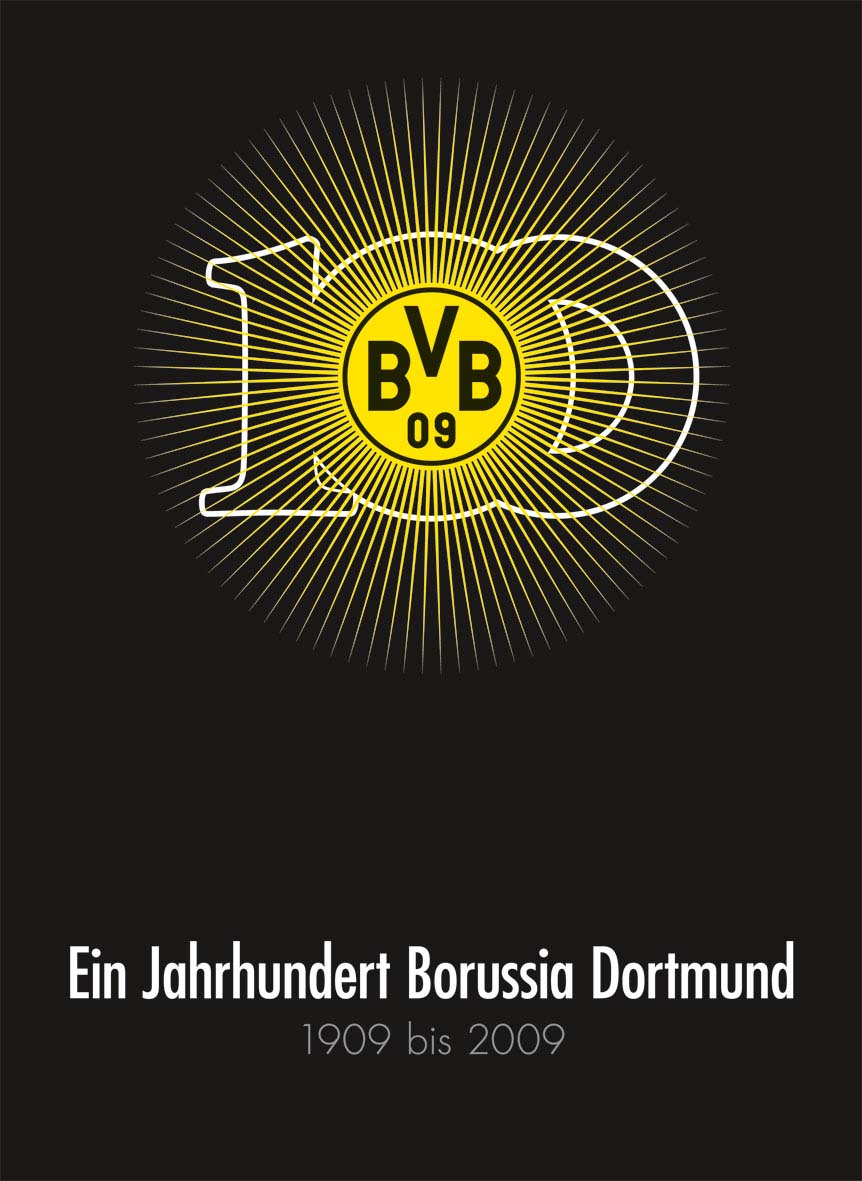 Buchcover Ein Jahrhundert Borussia Dortmund - 1909 bis 2009 von Dietrich Schulze-Marmeling