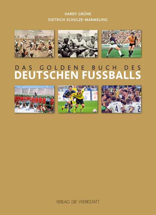 Buchcover Das goldene Buch des deutschen Fußballs -  von Hardy Grüne