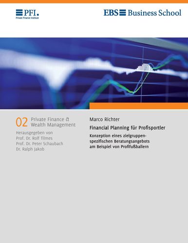 Buchcover Financial Planning für Profisportler - Konzeption eines zielgruppenspezifischen Beratungsangebots am Beispiel von Profifußballern von Marco Richter