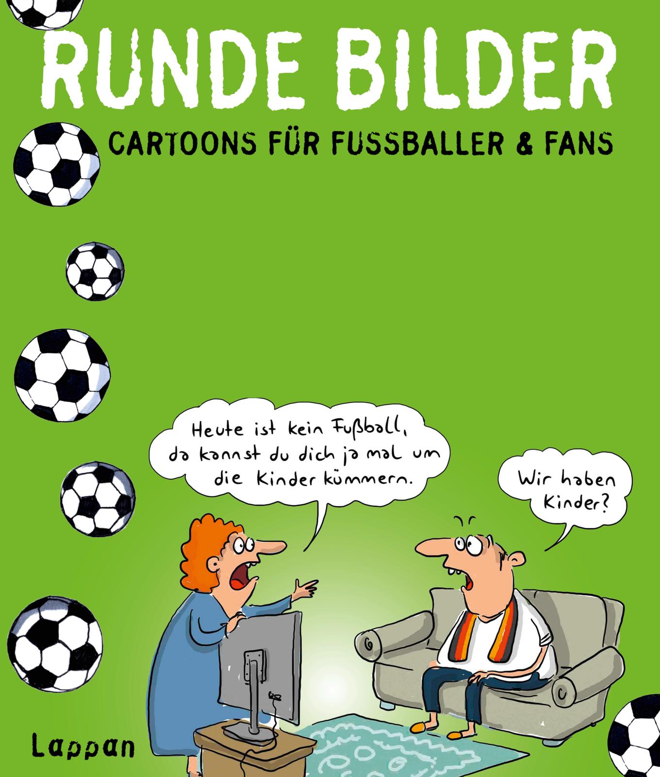 Buchcover Runde Bilder - Cartoons für Fußballer und Fans von  