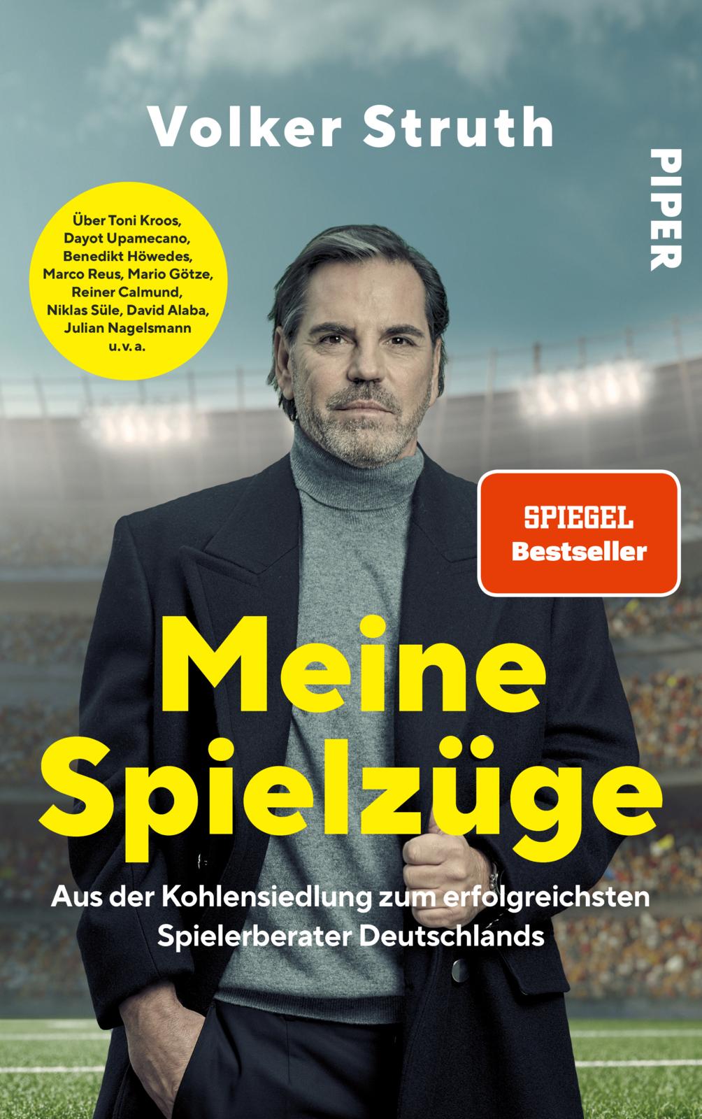 Buchcover Meine Spielzüge - Aus der Kohlensiedlung zum erfolgreichsten Spielerberater Deutschlands von Volker Struth